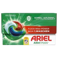 ARIEL Waschkapseln »All-in-1 Pods Universal+« 19 WL