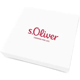 s.Oliver Kette ohne Anhänger 2038004 schwarz / Edelstahl