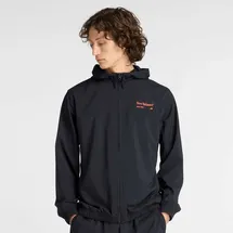 New Balance Herren. MJ53527 Reimagined Graphic Jacket schwarz L Lässig, Sportlich, Multisport, Polyester