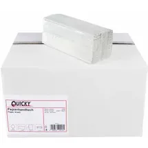 Quicky Papierhandtücher 1-lagig C-Falz 4000 St.