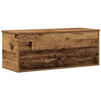 VidaXL Stauraumkiste Altes Holz 90x35x35 cm Ingenieurholz
