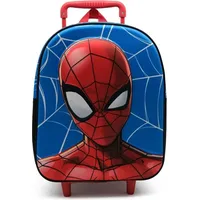 SpiderMan 3D 34 CM Trolley Kindergarten Radtasche Freizeittasche Tasche