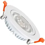 LEDKIA LED Downlight Einbaustrahler 10W Rund COB CRI90 Slim Ausschnitt Ø 90 mm No Flicker 4000K Neutralweiß