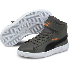 Puma Smash V2 Mid Kinder grau 31