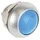 VELLEMAN Mini-Drucktaster Rund Metall Blaue Schutzkappe