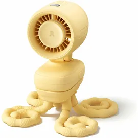 JISULIFE Stroller Fan 4 Gelb 4er-Pack