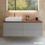 Duravit XSquare Waschtischunterschrank, 4 Auszüge, XS4914L9292,