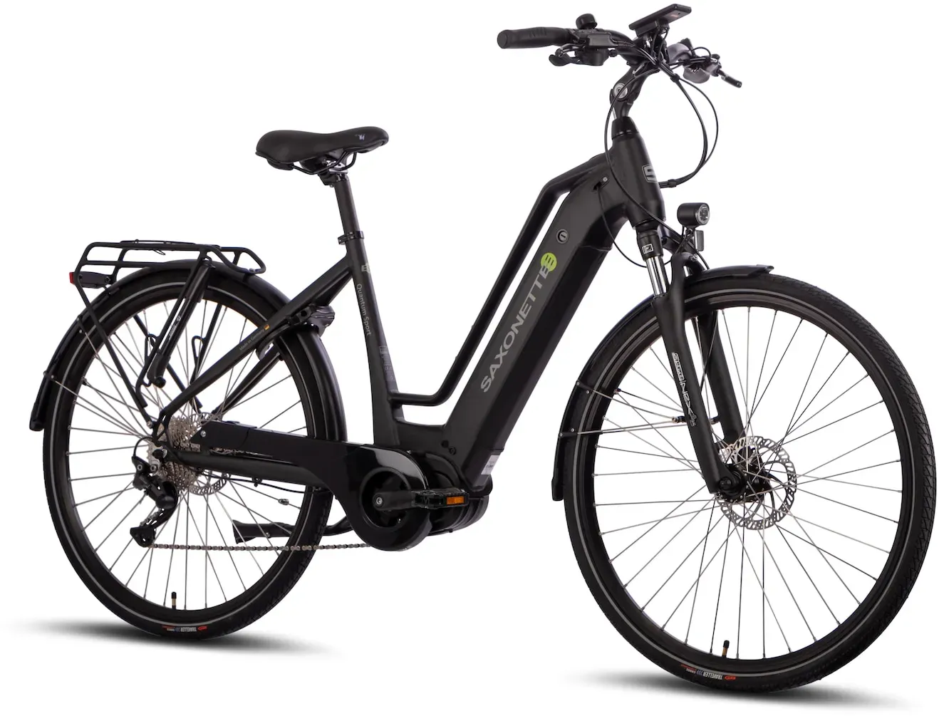 Quantum Sport Lady 10 Gang Bafang Mittelmotor Scheibenbremsen