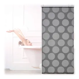 Relaxdays Duschrollo 80 x 240 cm grau