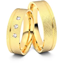 Trauringe Wismar 750er Gelbgold - 8523