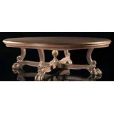 Holz Tisch Esszimmer Tische Wohnzimmer Italienische Möbel Esstisch Klassisch Neu - Braun