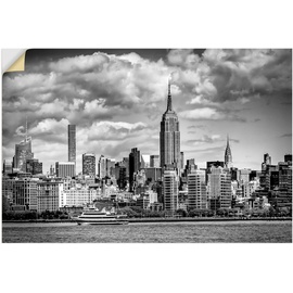 Artland Wandfolie »Midtown Manhattan«, New York, (1 St.), selbstklebend, schwarz