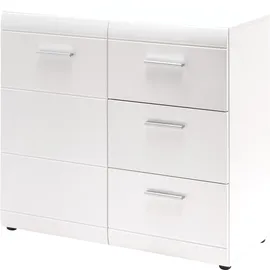 Germania GW-Adana Kommode 96 x 86 x 40 cm Weiß