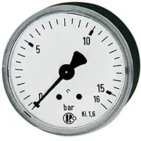 Riegler Standardmano, KS-G., G 1/8 hinten zentrisch, 0 - 25,0 bar, Ø40