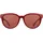 Mcqueen Alexander McQueen AM0387SK Damen-Sonnenbrille Vollrand Panto Kunststoff-Gestell, schwarz