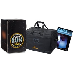 XDrum Design Series Cajon "Rum" Set inkl. Tasche + Schule