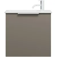 Burgbad Eqio Slim Keramik-Waschtisch inklusive Waschtischunterschrank, 520x310x500mm, SGZJ052F2010C0001G0146, Farbe: