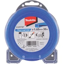 Makita Mähfaden Four Leaf 1,65 mm x 30 m blau