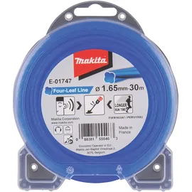 Makita Mähfaden Four Leaf 1,65 mm x 30 m blau