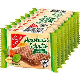 Gut&Günstig Haselnuss-Schnitte 8 St.