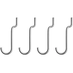 String - Haken für Outdoor Regal, vertikal, stahl (4er-Set)