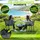 tillvex Gartenstuhl 6er Set 6 x 60 x 90 cm schwarz