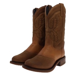 Sendra Boots EYAK 14338 Braun Cowboystiefel Rahmengenähte Herren Westernreitstiefel braun 45 EU
