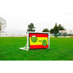 Torschusswand 1,2 x 0,8m - Spanische Flagge EINHEITSGRÖSSE