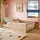 Kids Collective Kinderbett Bodenbett 120 x 200 cm Kiefer massiv natur beige