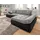 DOMO collection Ecksofa »PB Moric wahlweise mit Bettfunktion + Armteilverstellung, L-Form« im XXL-Format, B/T/H:300/172/80 cm, feine Steppung