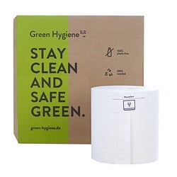8 Green Hygiene® Handtuchrollen HANNELORE 2-lagig weiß