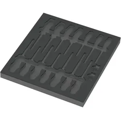 Wera 9811 Schaumstoffeinlage VDE Schraubendreher Set 1, ohne Werkzeug - 05137311001