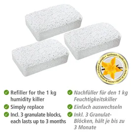 Wenko Nachfüllpackungen 3 x 1 kg