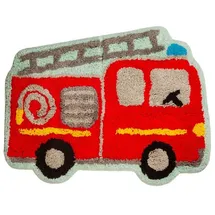 Sass & Belle Feuerwehrauto-Teppich