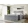 altdecor Boxspringbett SERENE-Z KING - 160 x 200 - H3/H4 - Hellgrau
