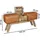 KADIMA DESIGN Sitzbank, Echtes Leder, Holzbeine, 120 cm, - Stilvoll & Komfortabel mit Stauraum