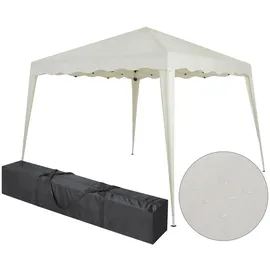 TP Faltpavillon 3 x 3 m inkl. 4 Seitenteile Beige