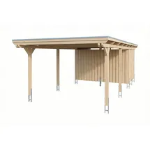SKANHOLZ Emsland 4,02 x 8,46 m beige inkl. Abstellraum