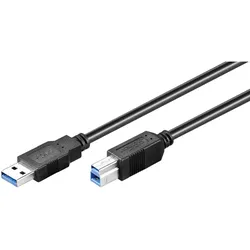 Goobay USB 3.0 SuperSpeed Kabel 5m, USB 3.0-Stecker Typ A > USB 3.0-Stecker Typ B