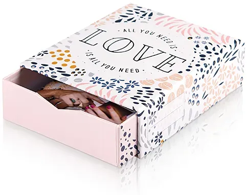 Bilderbox mit 10 Fotos im Design "Lovely Memories"