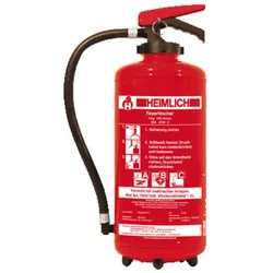 Heimlich – P9HeS-4 - 9kg – Pulver-Auflade-Feuerlöscher