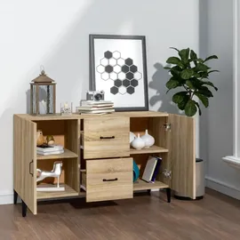 vidaXL Sideboard 100 x 36 x 60 cm Braun
