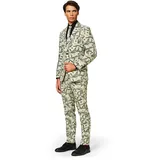 OppoSuits Lustige Abschlussball Anzüge für Herren - Komplettes Set: Jackett, Hose und Krawatte
