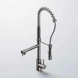 Steinberg 100 Einhebelmischer Gebürstetes Gunmetal