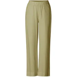 Base Level Curvy Yula Loose Fit Leinenhose Soft Army 50