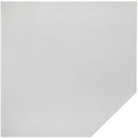 Hammerbacher Verbindungsplatte höhenverstellbar lichtgrau, Trapezform 120,0 x 80,0 x