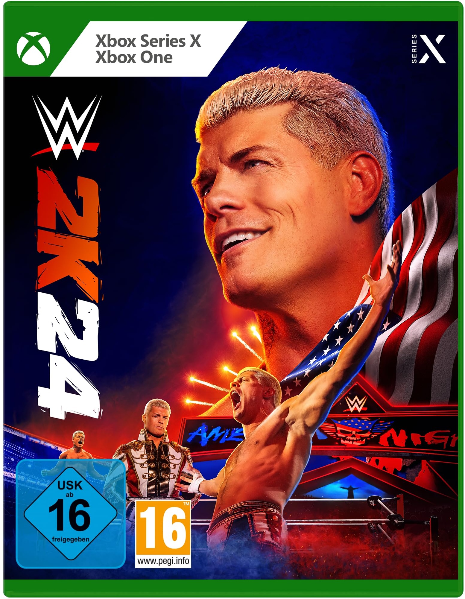 WWE 2K24 - USK & PEGI - Xbox One / Series X