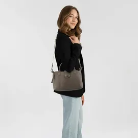 Harbour 2nd Just Pure Henkeltasche Leder Beige