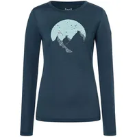 Super.natural Gondola Langarm-t-shirt - Blueberry / Various - L