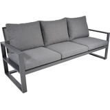 Lesli Living Loungebank Pina Colada Negro 209x80cm